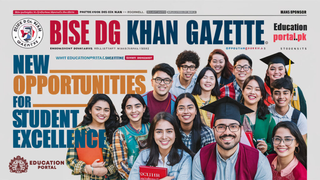 Bise DG Khan Gazette Last 5 Years