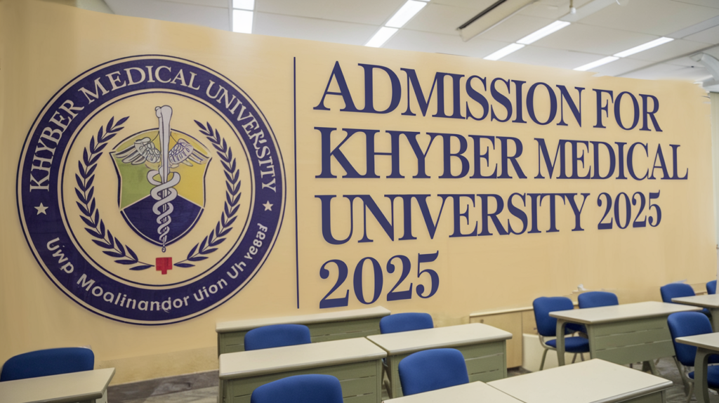 Admission for Khyber Medical University 2025