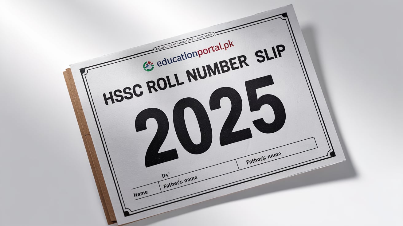 Hssc Roll Number Slip 2025