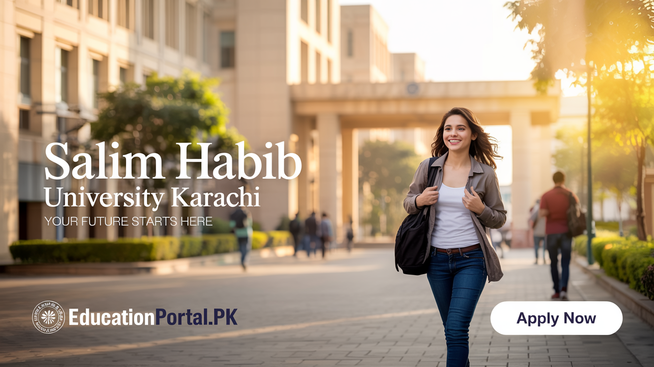 Salim Habib University Karachi Admissions