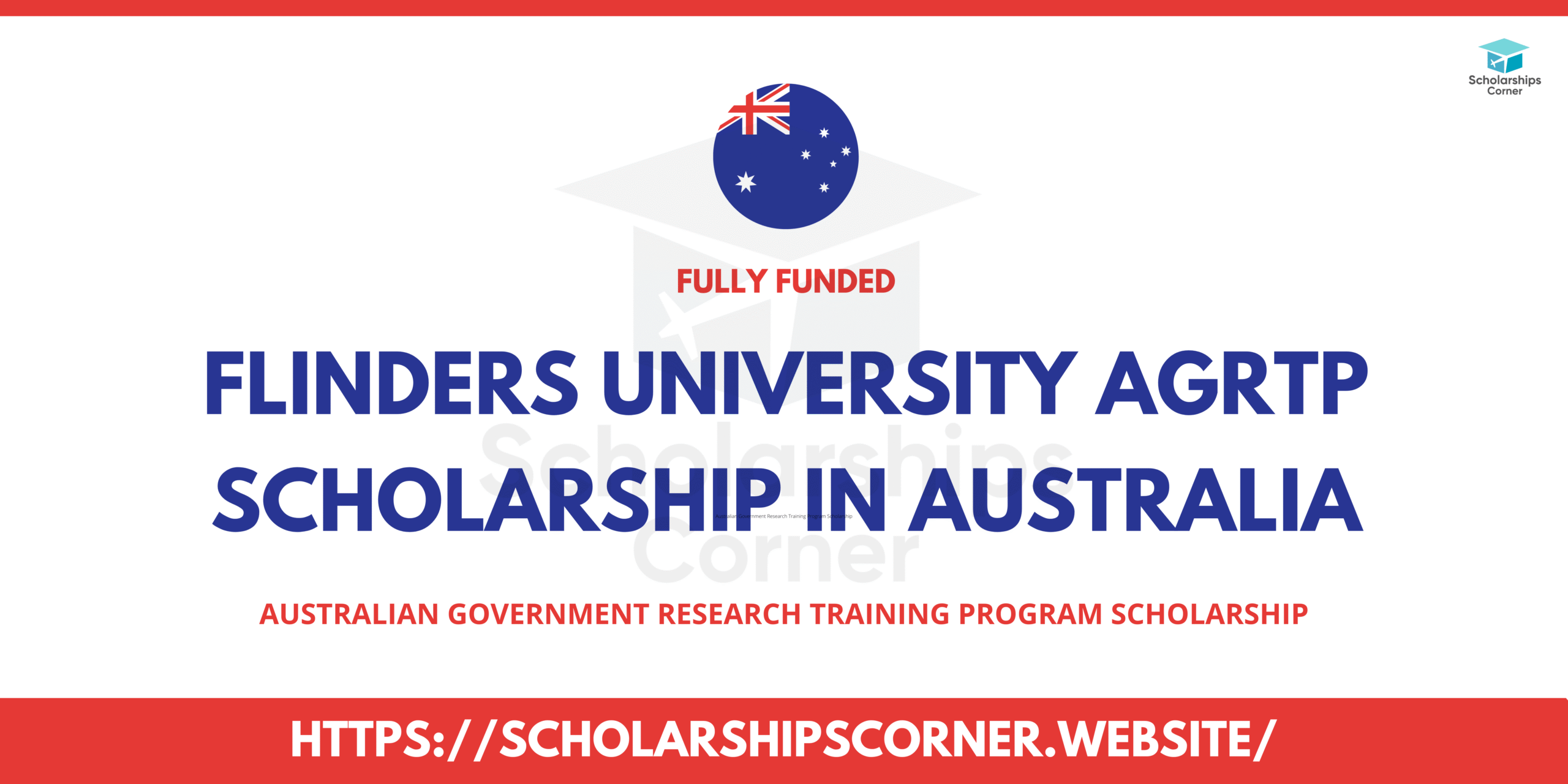Flinders University AGRTP Scholarship 2026