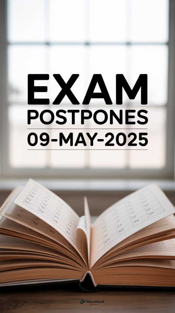 Punjab Government Postpones All Exams May 9, 2025