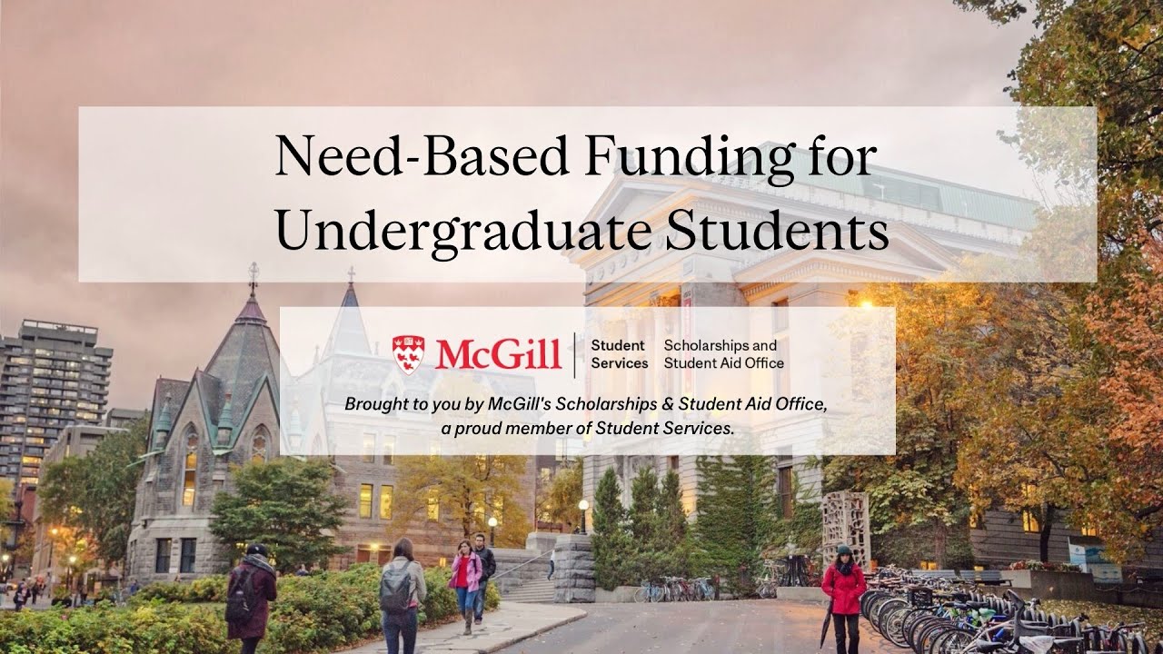 Mcgill University Scholarships And Bursaries