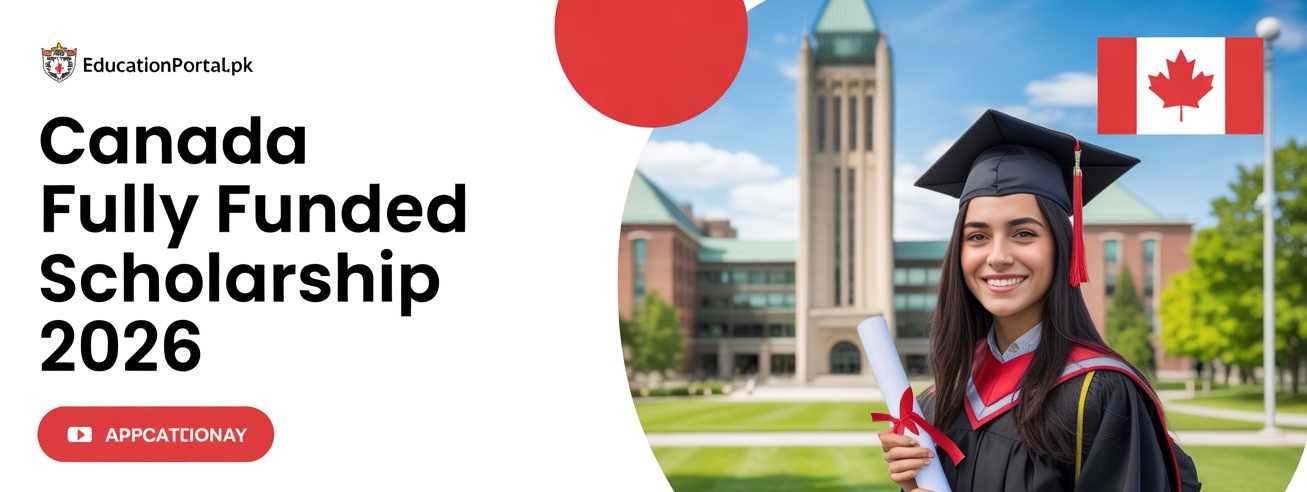 Study In Canada Fully Funded Scholarship