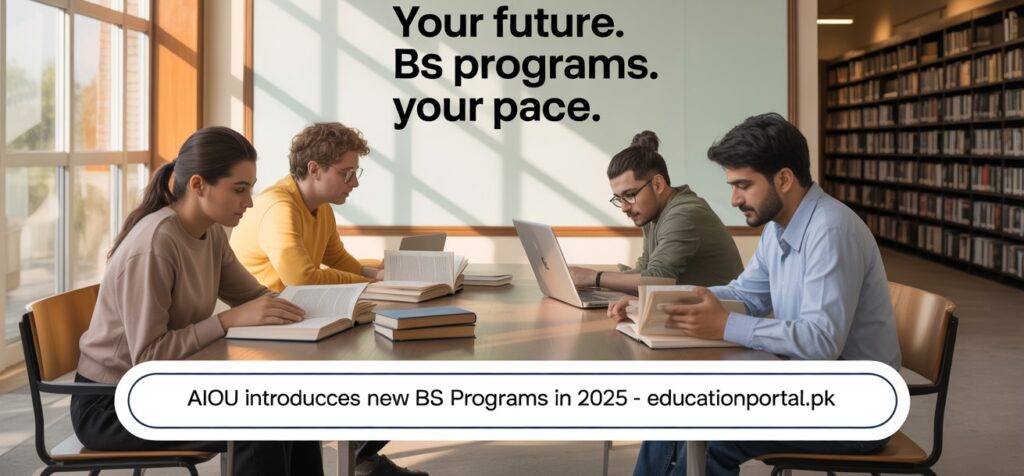 AIOU Introduces New BS Programs in 2025