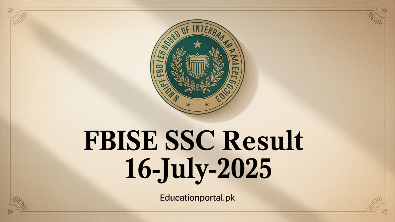FBISE 10th Class Result 2025