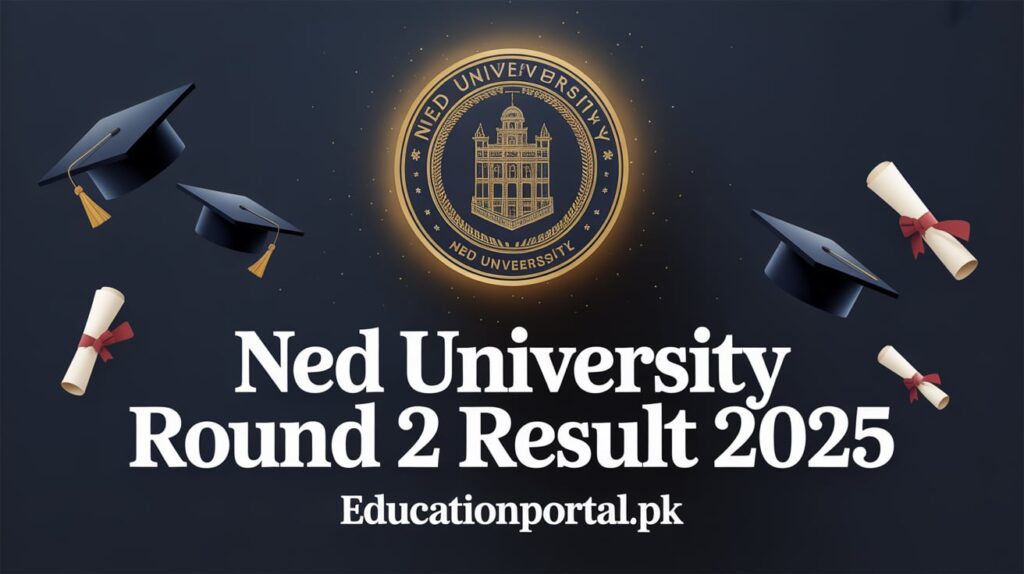 NED University Round 2 Result 2025