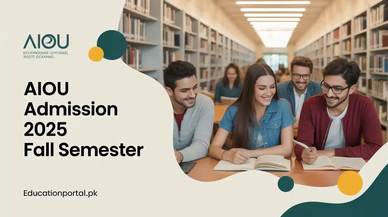 allama iqbal open university admission 2025 date