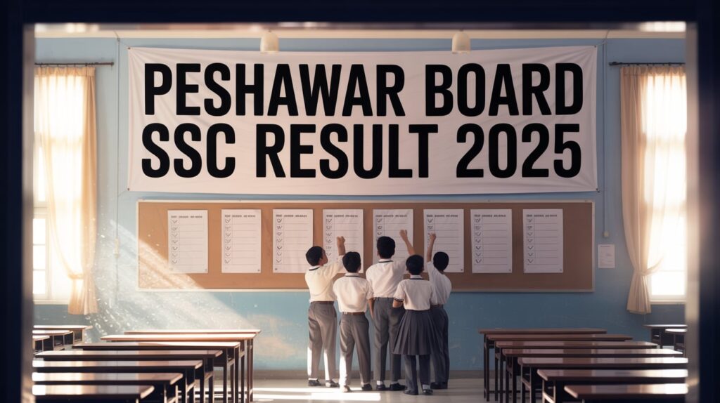 peshawar board ssc result 2025