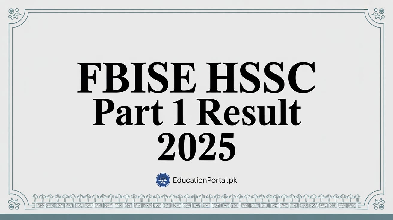 FBISE HSSC Part 1 Result Date