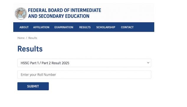 FBISE HSSC Result 2025