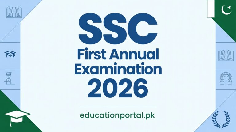 SSC First Annual Examination 2026