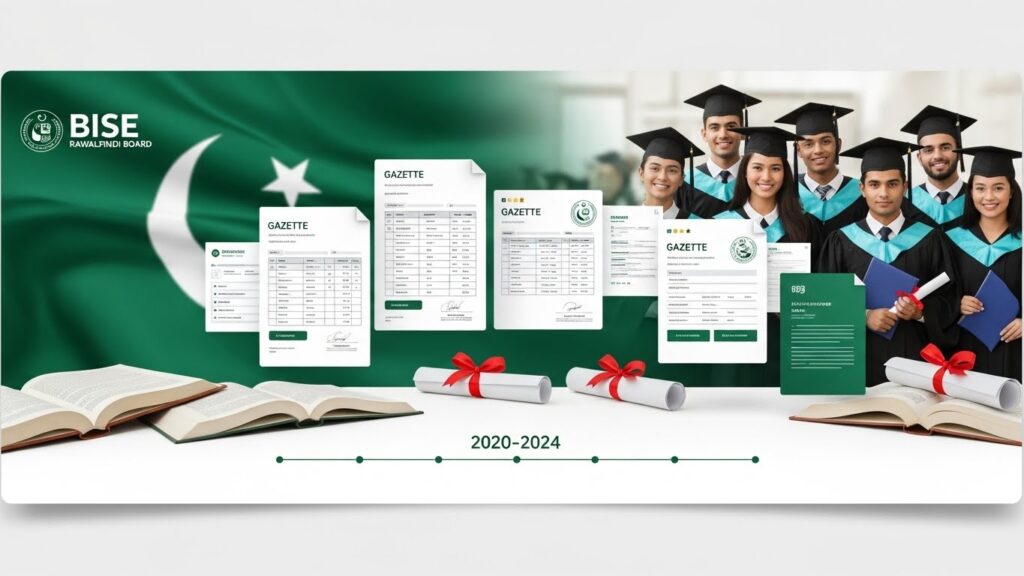 BISE Rawalpindi Gazette