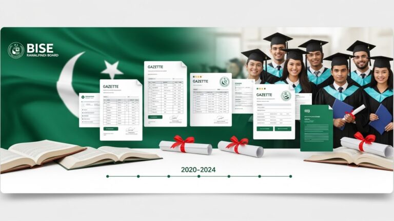 BISE Rawalpindi Gazette