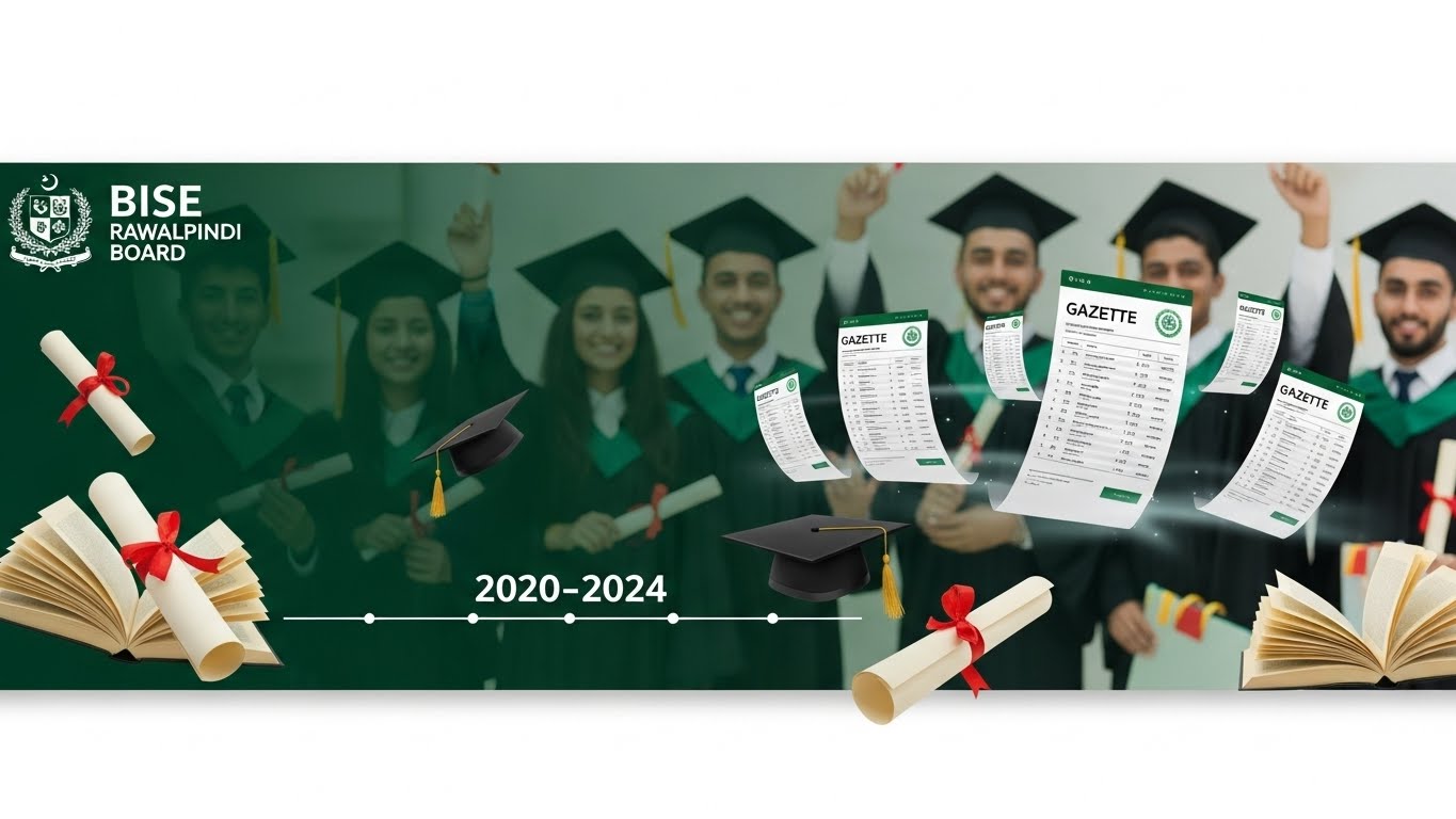 Rawalpindi Board HSSC Gazette