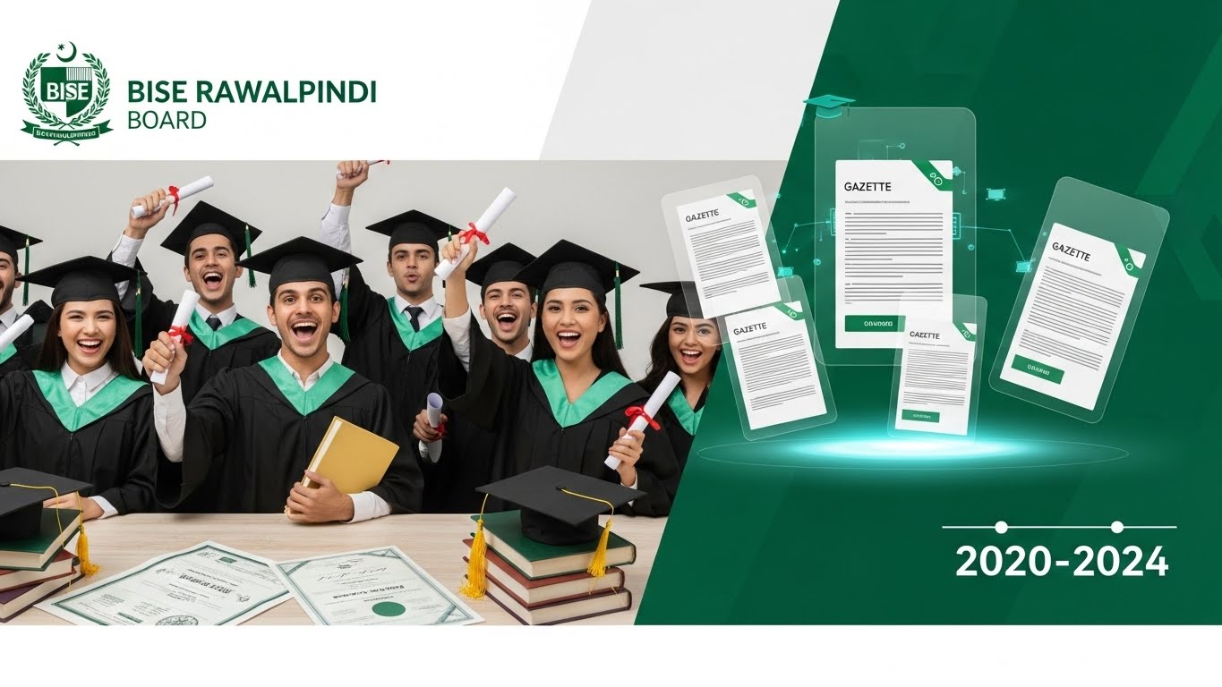 Rawalpindi Board SSC Gazette